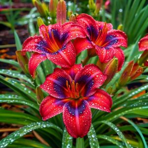 Лилейник Солар Вин купить по цене от 329р. в интернет-магазине «Посадика» с доставкой почтой в в Мензелинске и по всей России – [изображение №1].