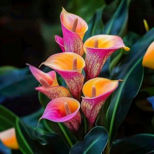 Калла Оникс купить по цене от 450р. в интернет-магазине «Посадика» с доставкой почтой в в Мензелинске и по всей России – [изображение №1].