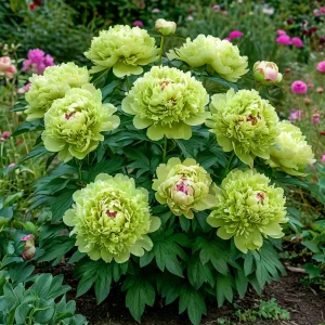 Пион Зеленые Бобы купить по цене от 610р. в интернет-магазине «Посадика» с доставкой почтой в в Мензелинске и по всей России – [изображение №1].