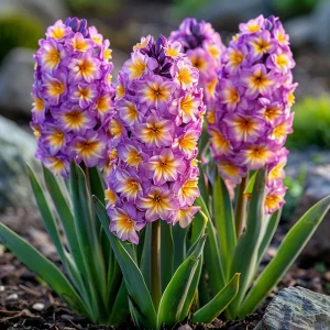 Гиацинт Пинк Перпл купить по цене от 2099р. в интернет-магазине «Посадика» с доставкой почтой в в Мензелинске и по всей России – [изображение №1].