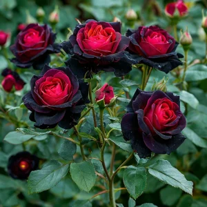 Роза Тень Феникса купить по цене от 402р. в интернет-магазине «Посадика» с доставкой почтой в в Мензелинске и по всей России – [изображение №1].